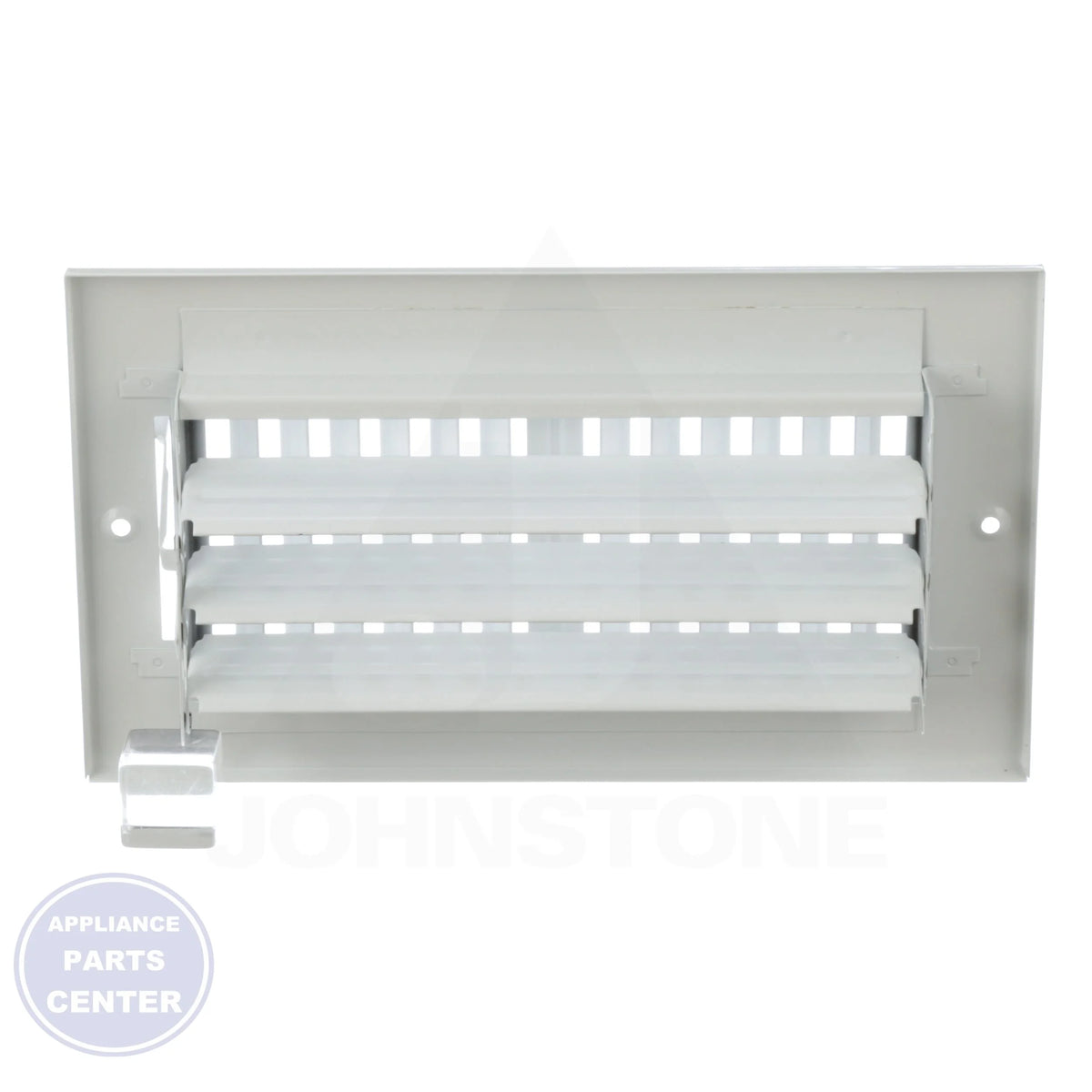 102M Series Sidewall/Ceiling Register 102M12X06 - Side view with 12" x 6" size