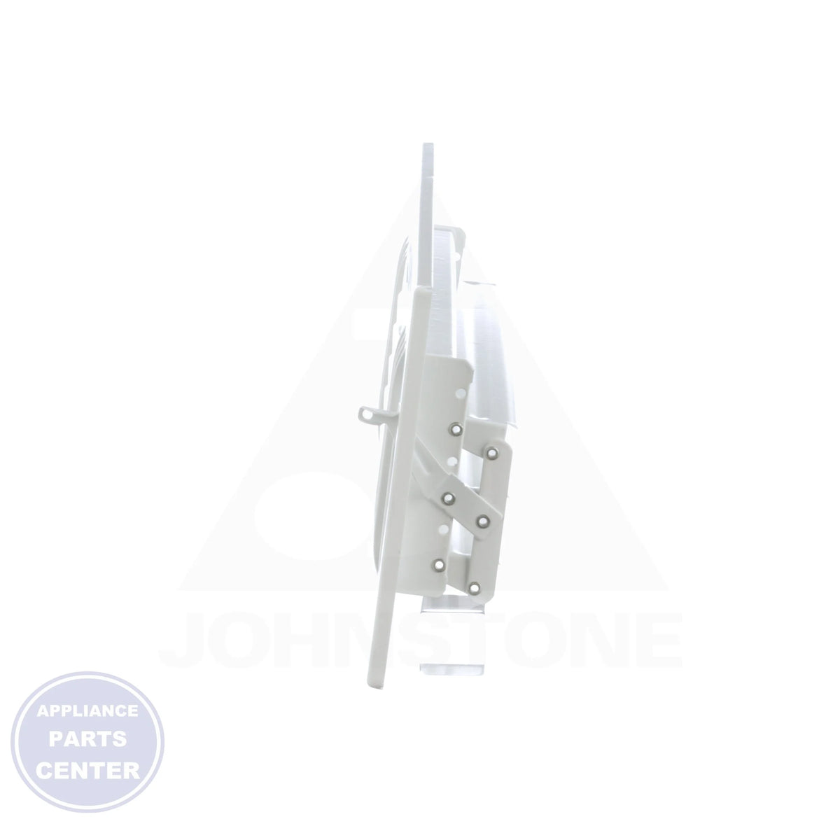 103M Series Sidewall/Ceiling Register 103M10X04 - Detailed view of steel white multi-louver shutter