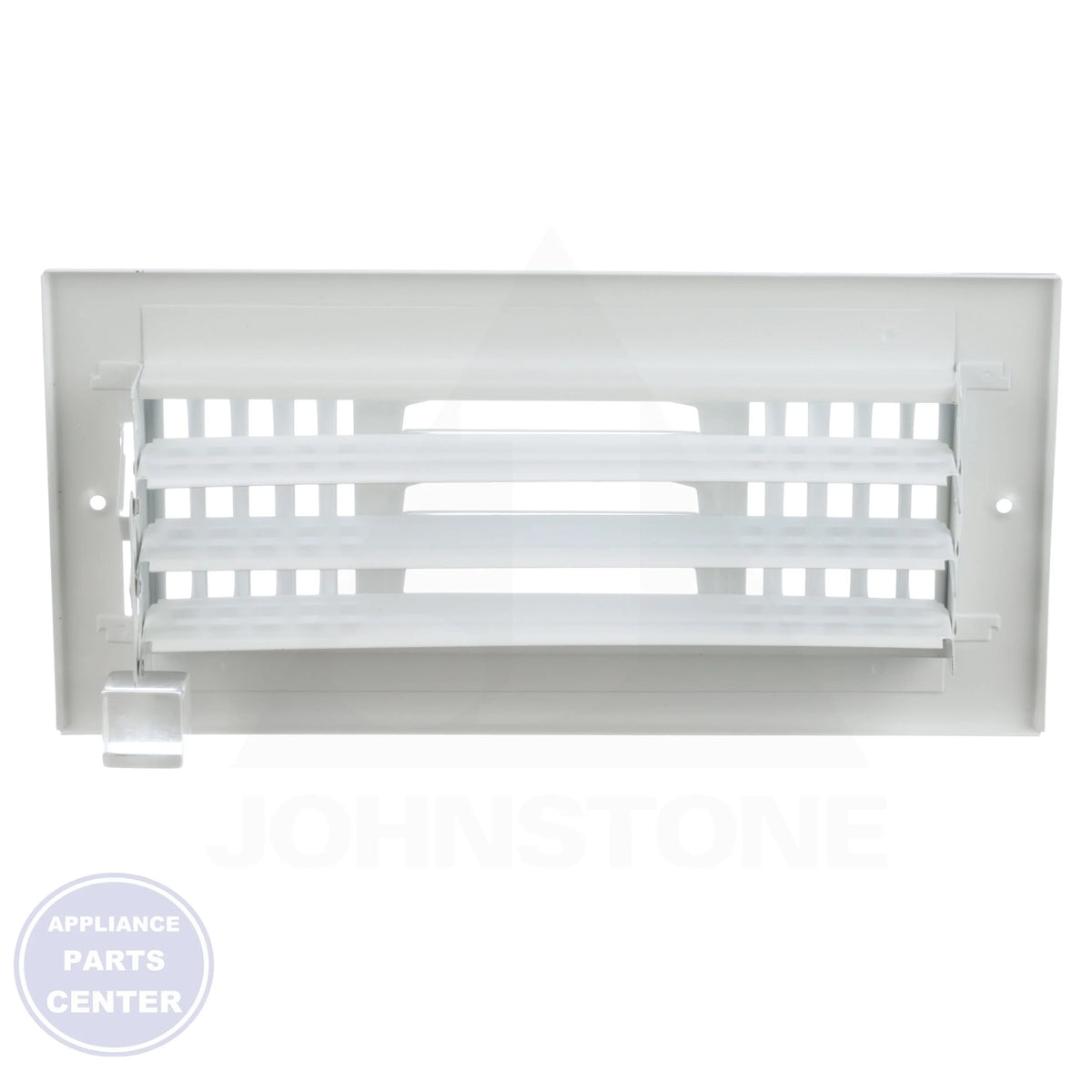 103M Series Sidewall/Ceiling Register 103M10X04 - Side view with 10" x 4" measurements