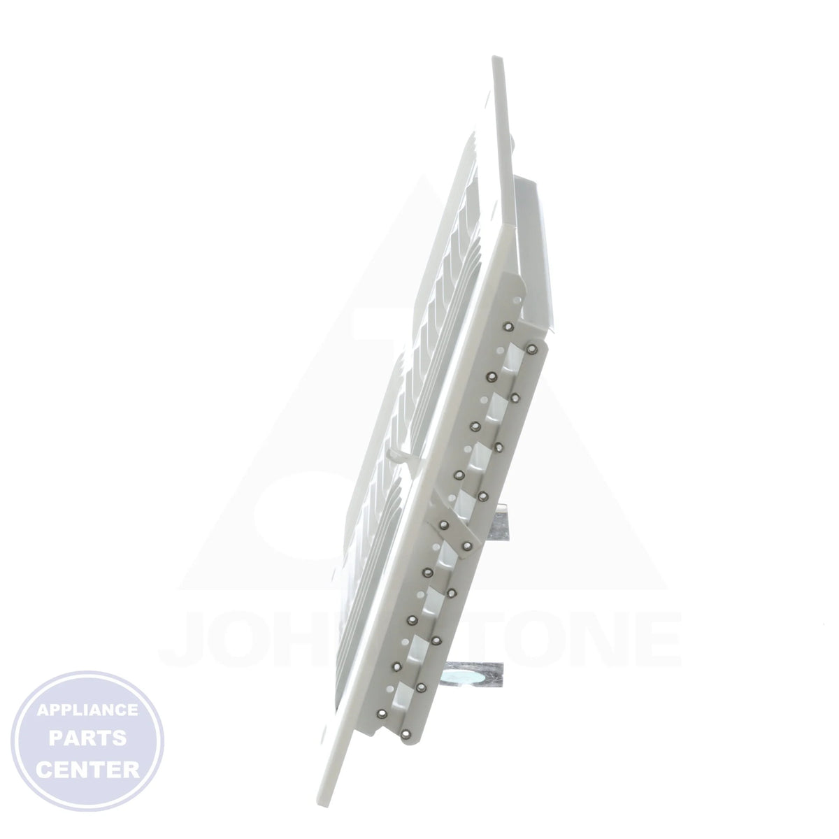 103M Series Sidewall/Ceiling Register 103M10X10 - Detailed view of Steel White Multi-louver Shutter
