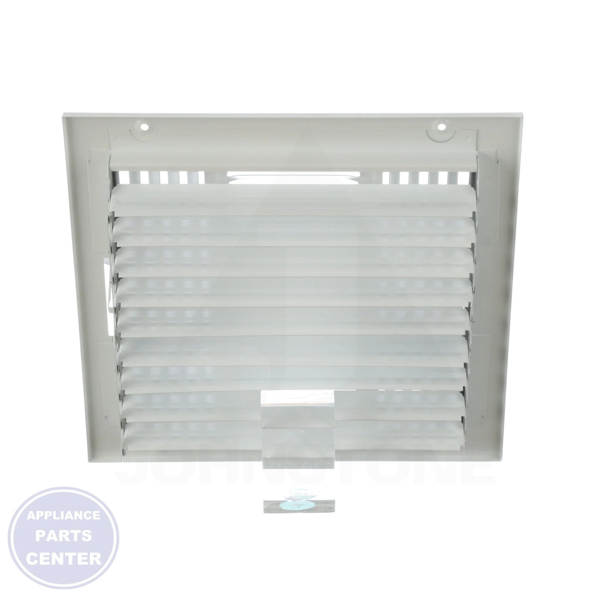 103M Series Sidewall/Ceiling Register 103M10X10 - Side view with 10" x 10" size specs