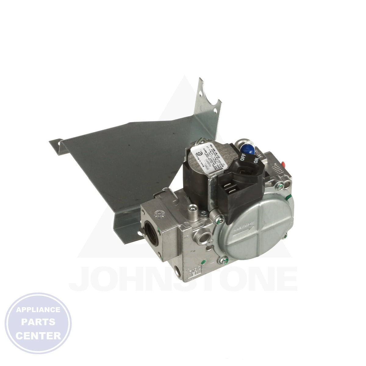 Gas Valve Conversion Kit 1046626 - Side view with precise specifications