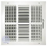 104M Series Sidewall/Ceiling Register 104M14X14 - Main view showing multi-louver shutter for compatible models