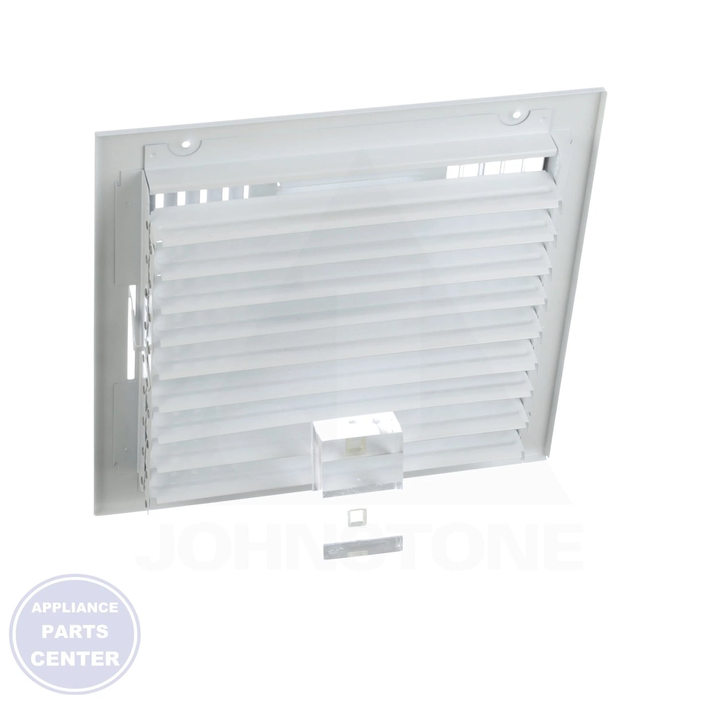 104M Series Sidewall/Ceiling Register 104M14X14 - Side view with 14" x 14" measurements