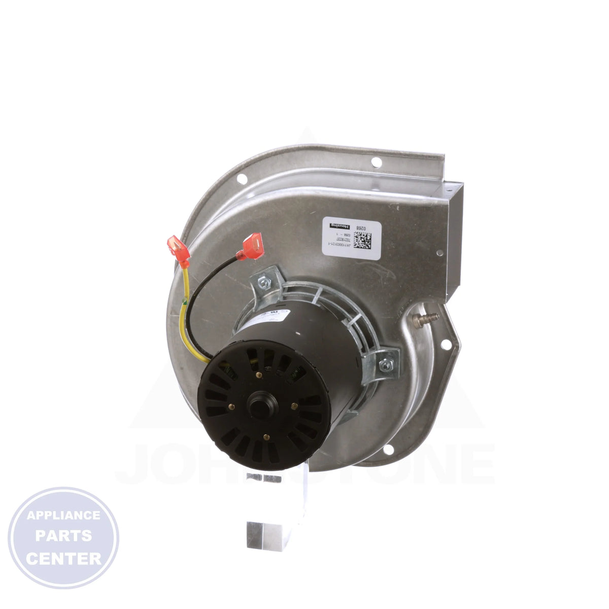 Blower Motor 1054268 - Side view with 5.5-inch diameter and 4.5-inch height