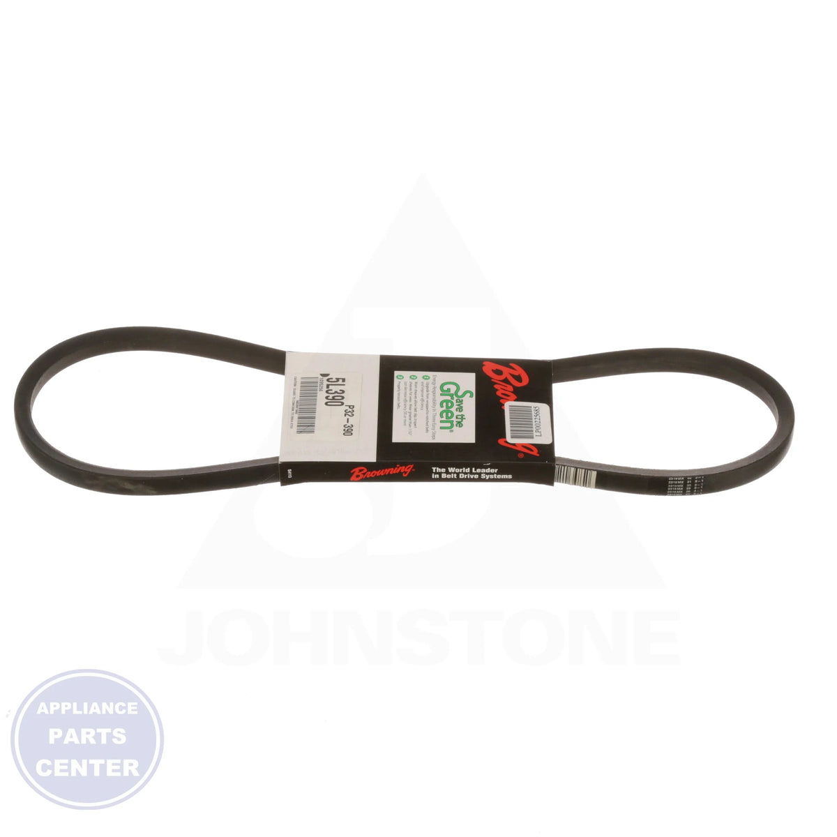Browning FHP Belt 5L Series Wrapped Belt 1095256 - Detailed view of oil and heat resistance