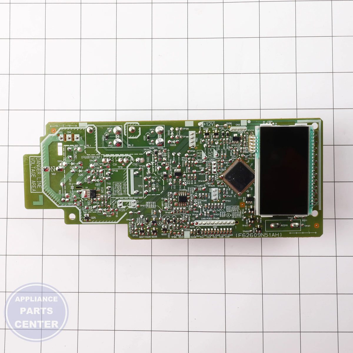 BSH CONTROL UNIT 11015418 - Installation in BSH Microwave showing key mounting points