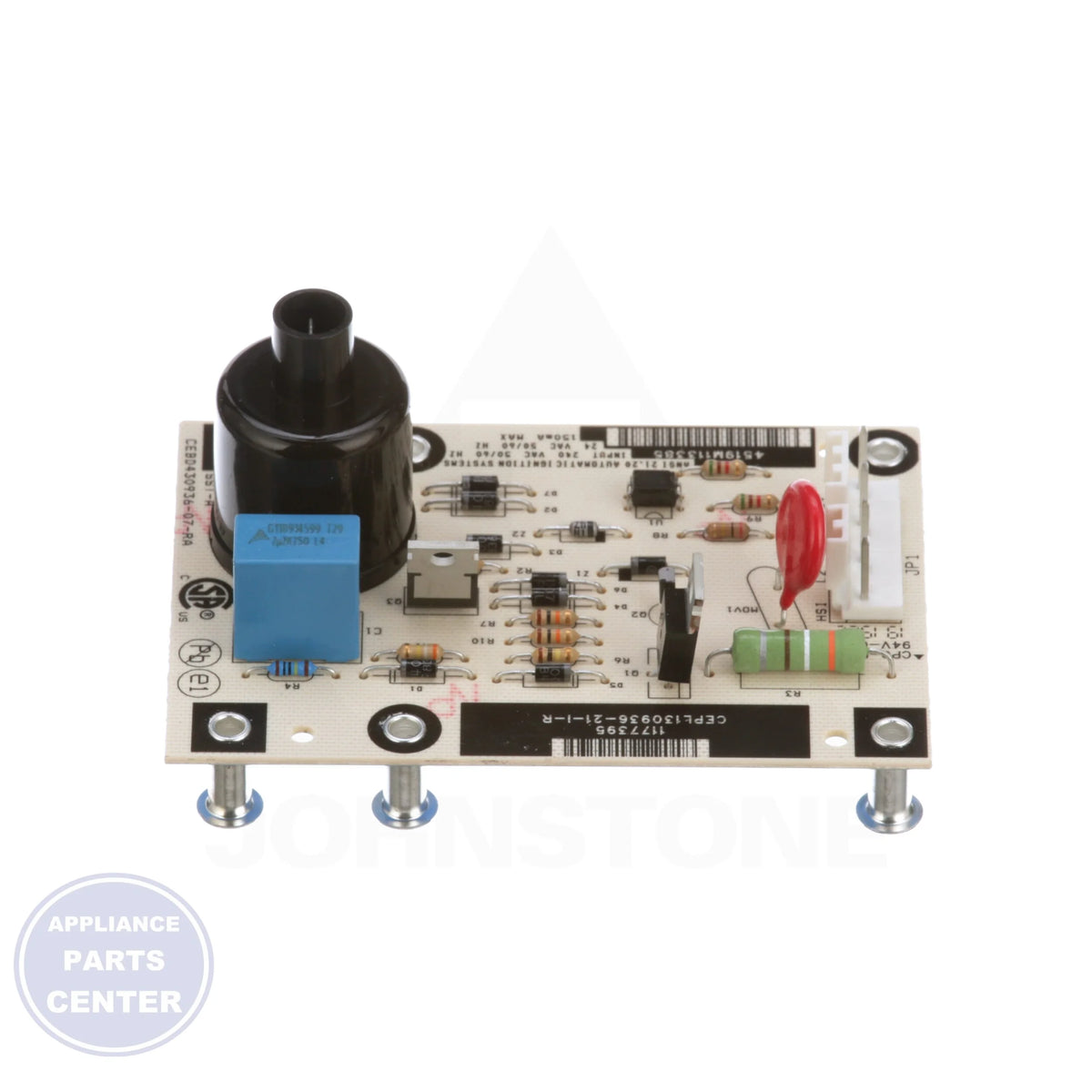 SPARKER MODULE KIT 1177395 - Side view with precise voltage specs