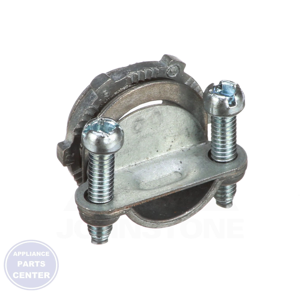 3/8" NM Cable Connector 120 - Side view with 1/2" knockout size