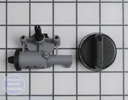 WHIRLPOOL IGNITER AND KNOB KIT 12001296 - Main view showing Knob for select models