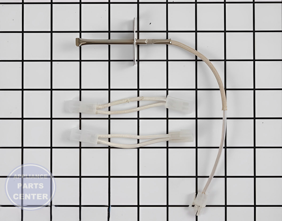 WHIRLPOOL OVEN SENSOR 12001655 - Side view with precise technical specifications