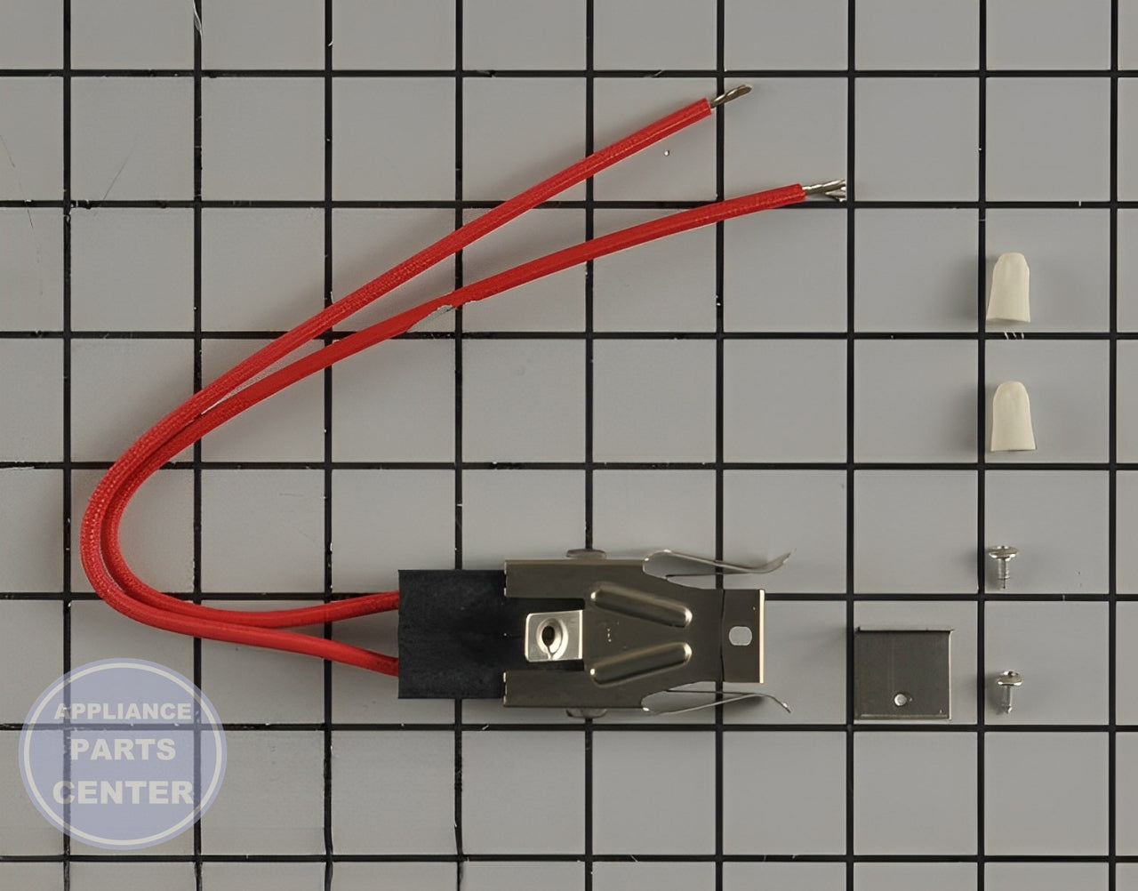 WHIRLPOOL RANGE SURFACE BURNER RECEPTACLE KIT 12001676 - Main view showing essential components for various models