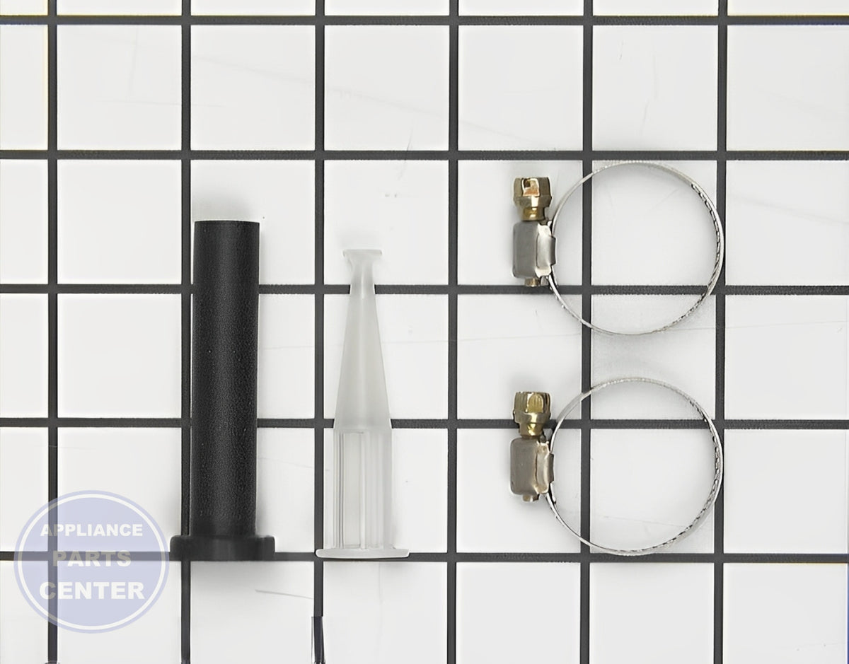 WHIRLPOOL WASHER INJECTOR VALVE WITH NOZZLE CLAMPS - Main view showing efficient water flow for Whirlpool models