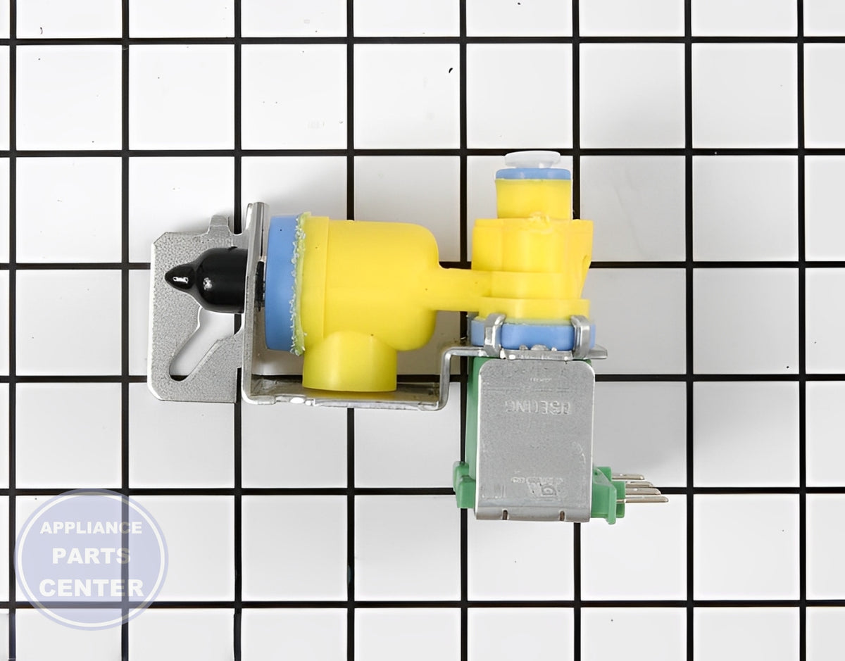 Water Inlet Valve 12001892 - Detailed view of the valve & float assembly