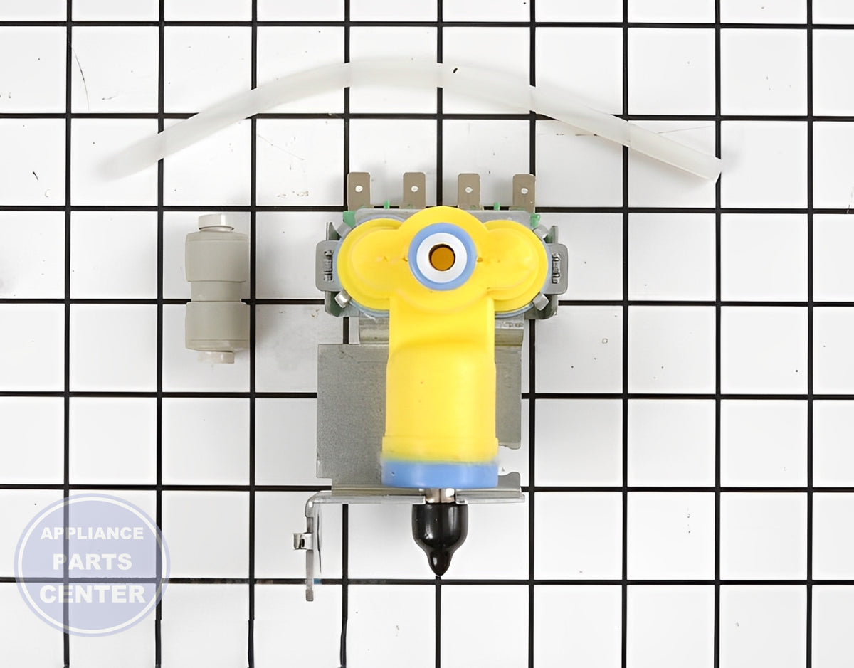 Maytag Water Inlet Valve 12001892 - Main view showing the valve & float assembly for Jenn Air models