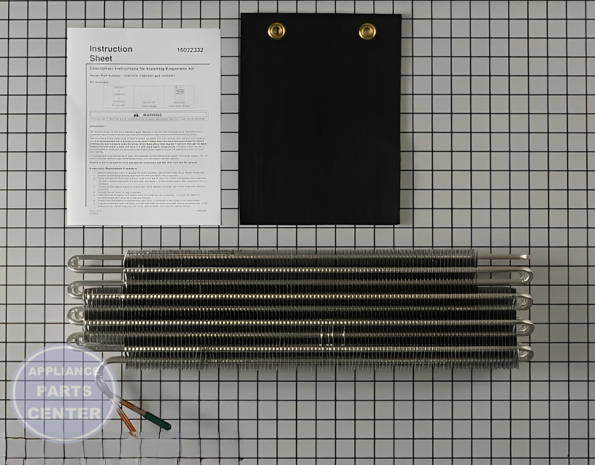 Evaporator 12001919 - Detailed view of compressor & sealed system