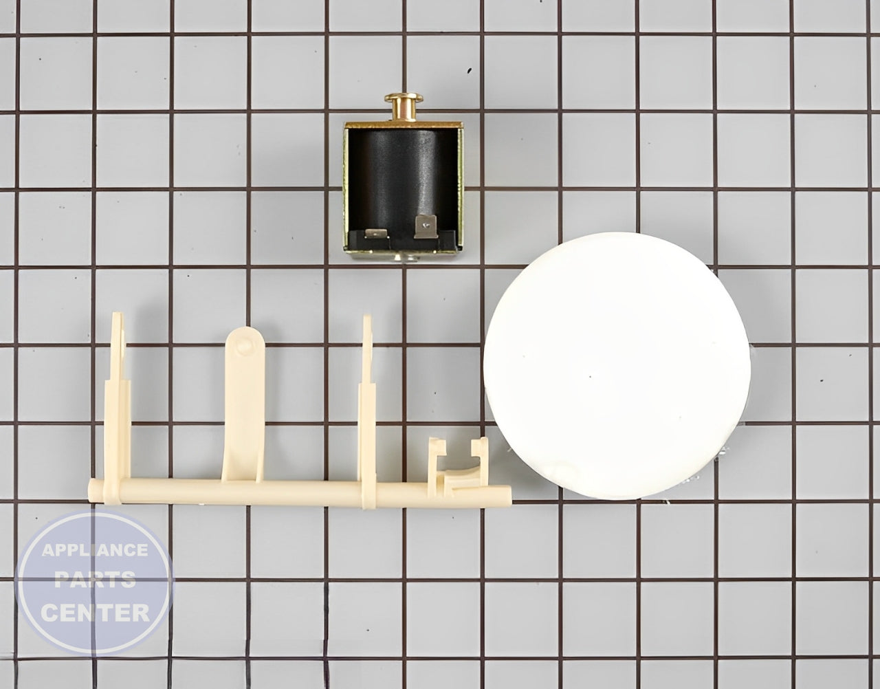 WHIRLPOOL ICE DOOR KIT 12001991 - Main view showing smooth ice dispensing for WPL Refrigerator
