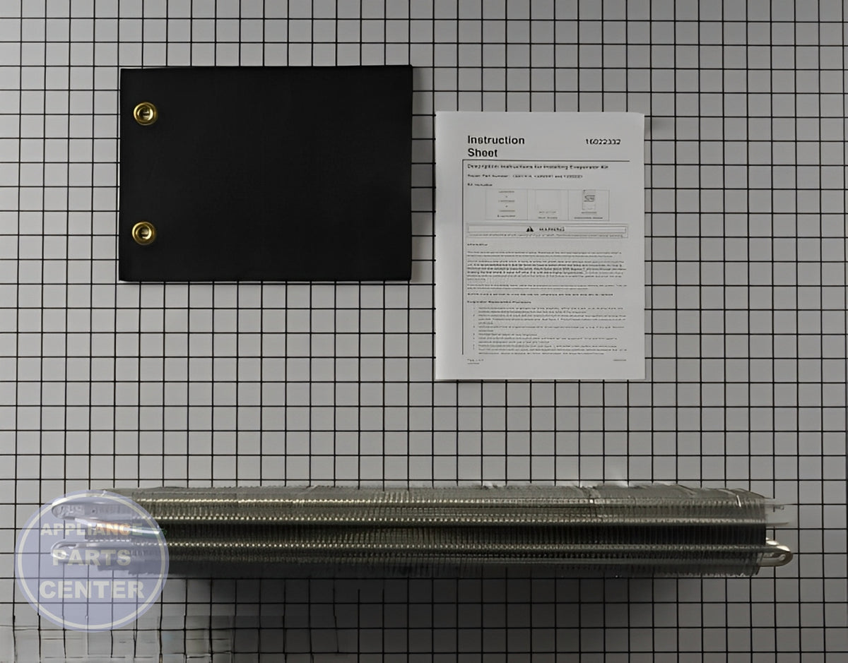 WHIRLPOOL REFRIGERATOR EVAPORATOR REPLACEMENT KIT 12002041 - Detailed view of energy-efficient components