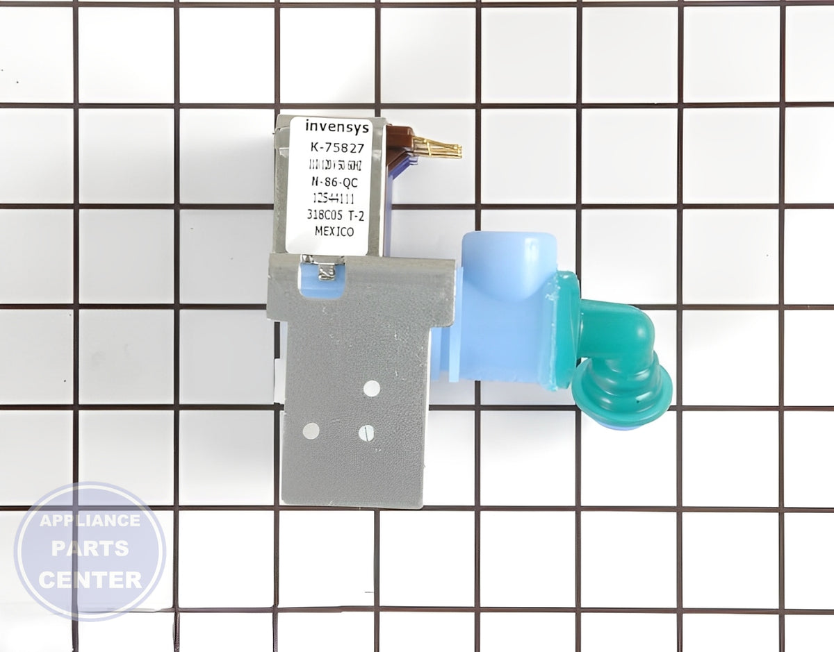WHIRLPOOL REFRIGERATOR KIT WATER VALVE 12002193 - Main view showing valve assembly for WPL models