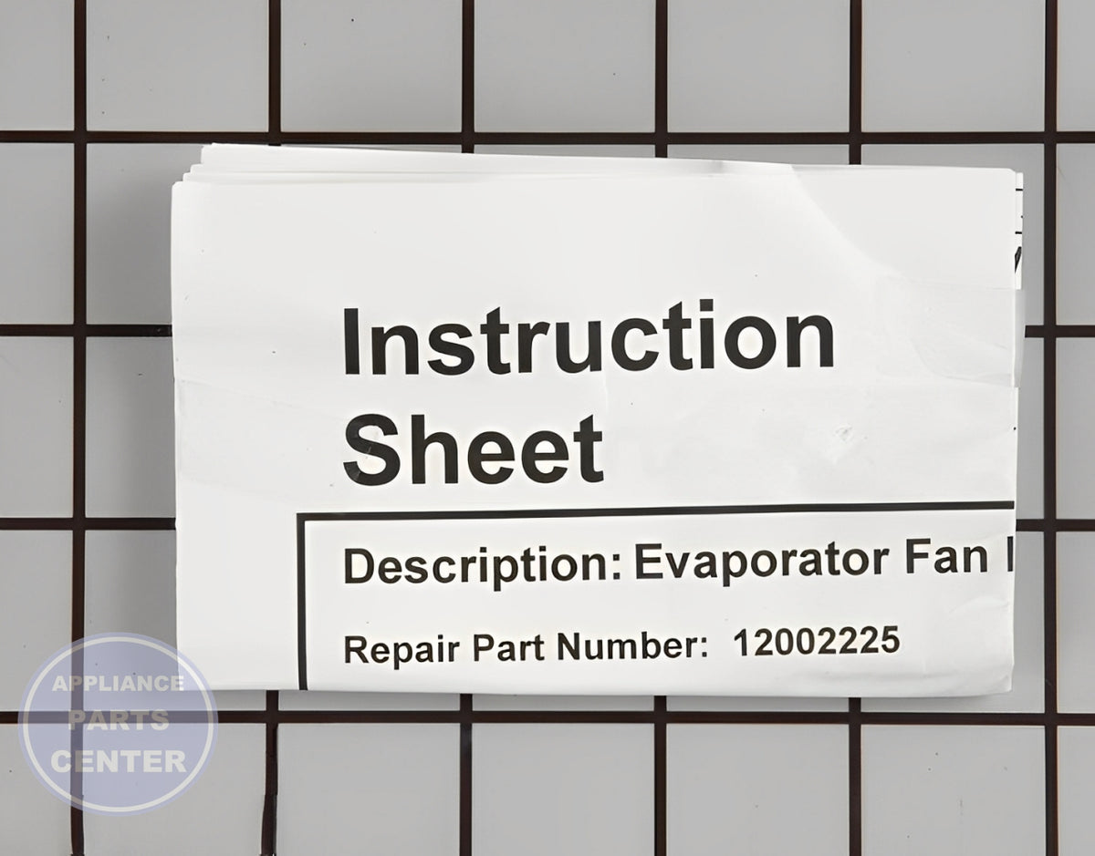 Evaporator Fan Motor 12002225 - Detailed view of long-lasting motor