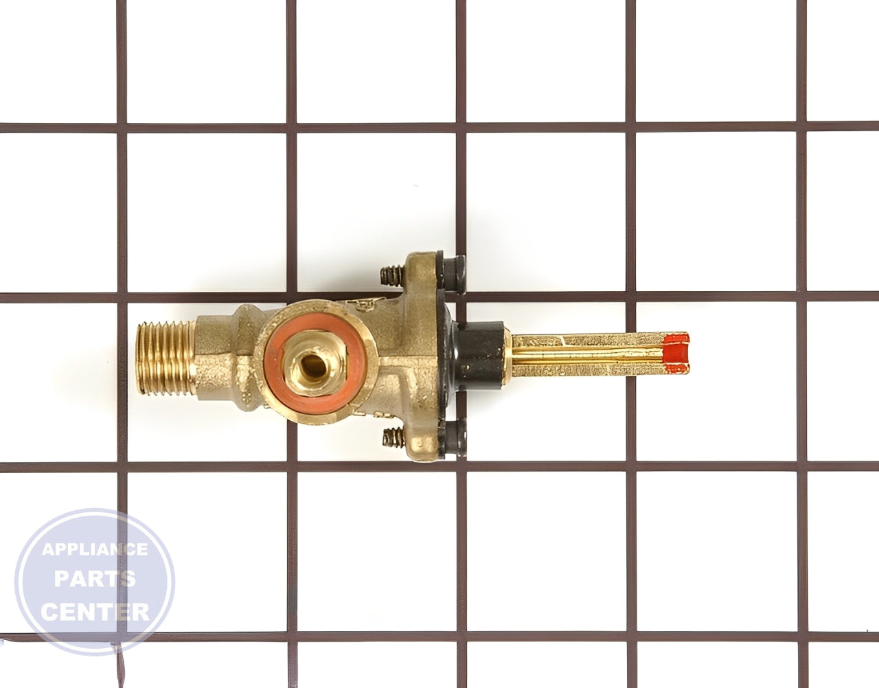 Surface Burner Valve 12002270 - Side view with exact measurements