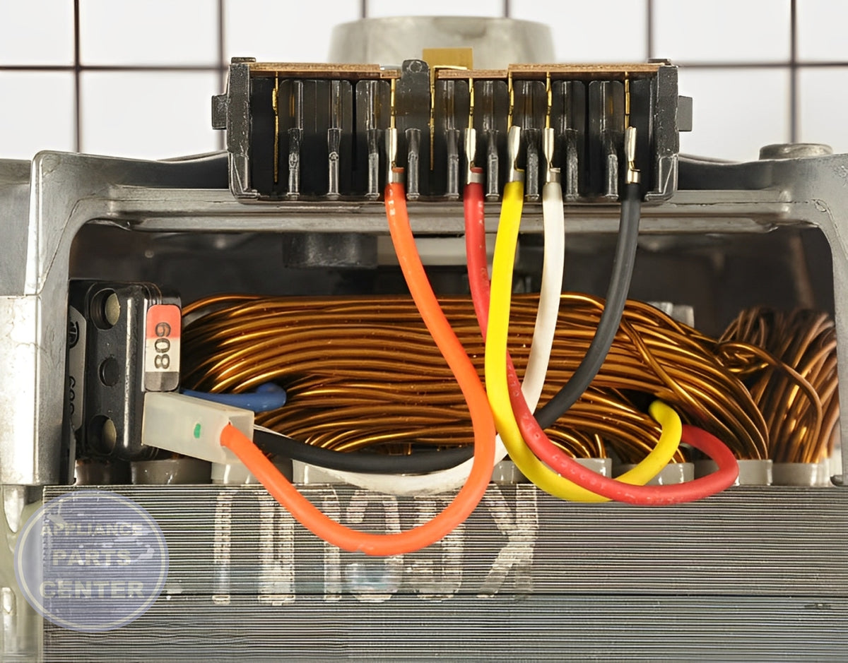 WHIRLPOOL WASHER DRIVE MOTOR AND JUMPER KIT 1 SPEED 1/2 HP - Detailed view of reliable performance