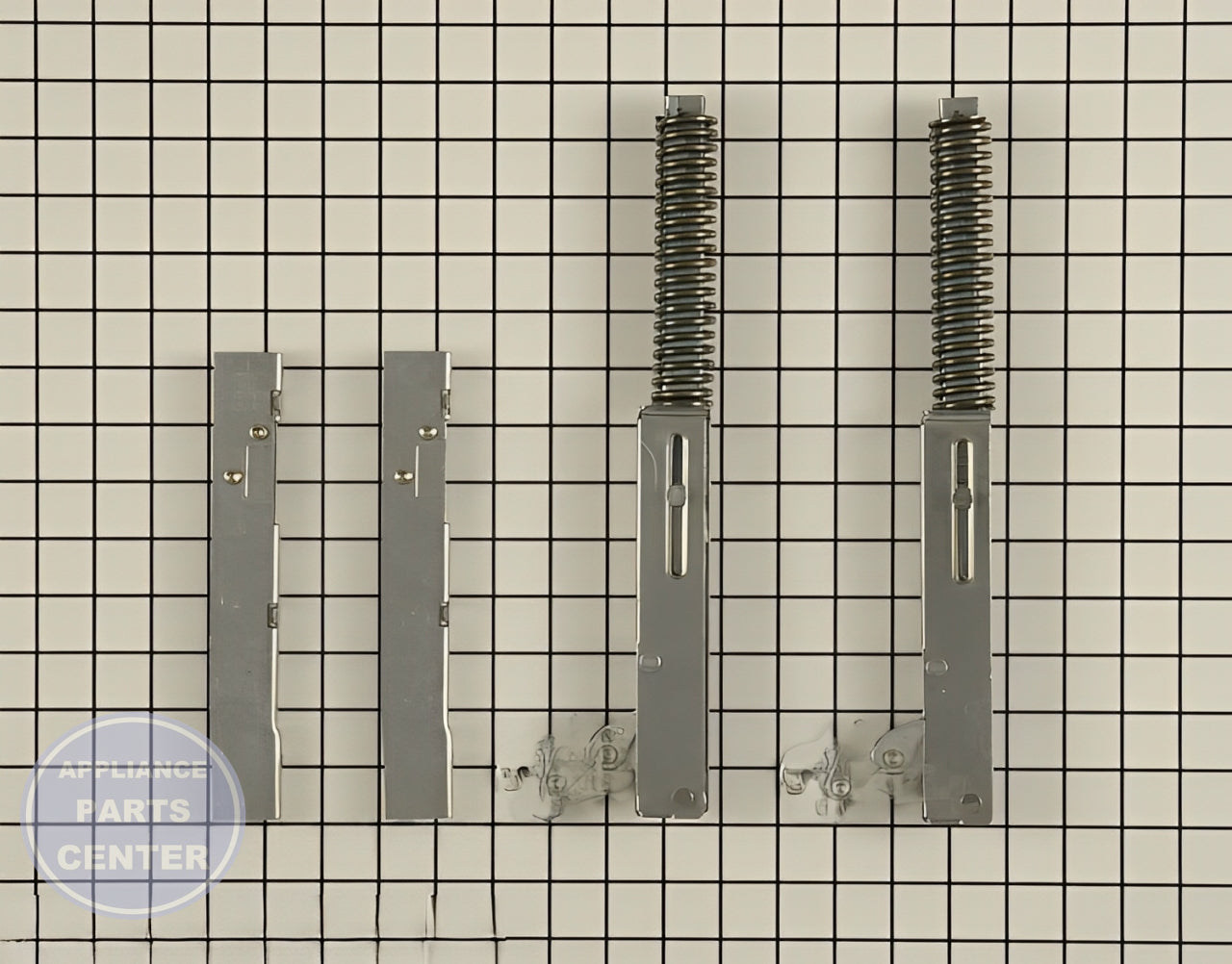WHIRLPOOL DISHWASHER HINGE AND RECEPTACLE KIT 12002489 - Main view showing sturdy construction for WPL models