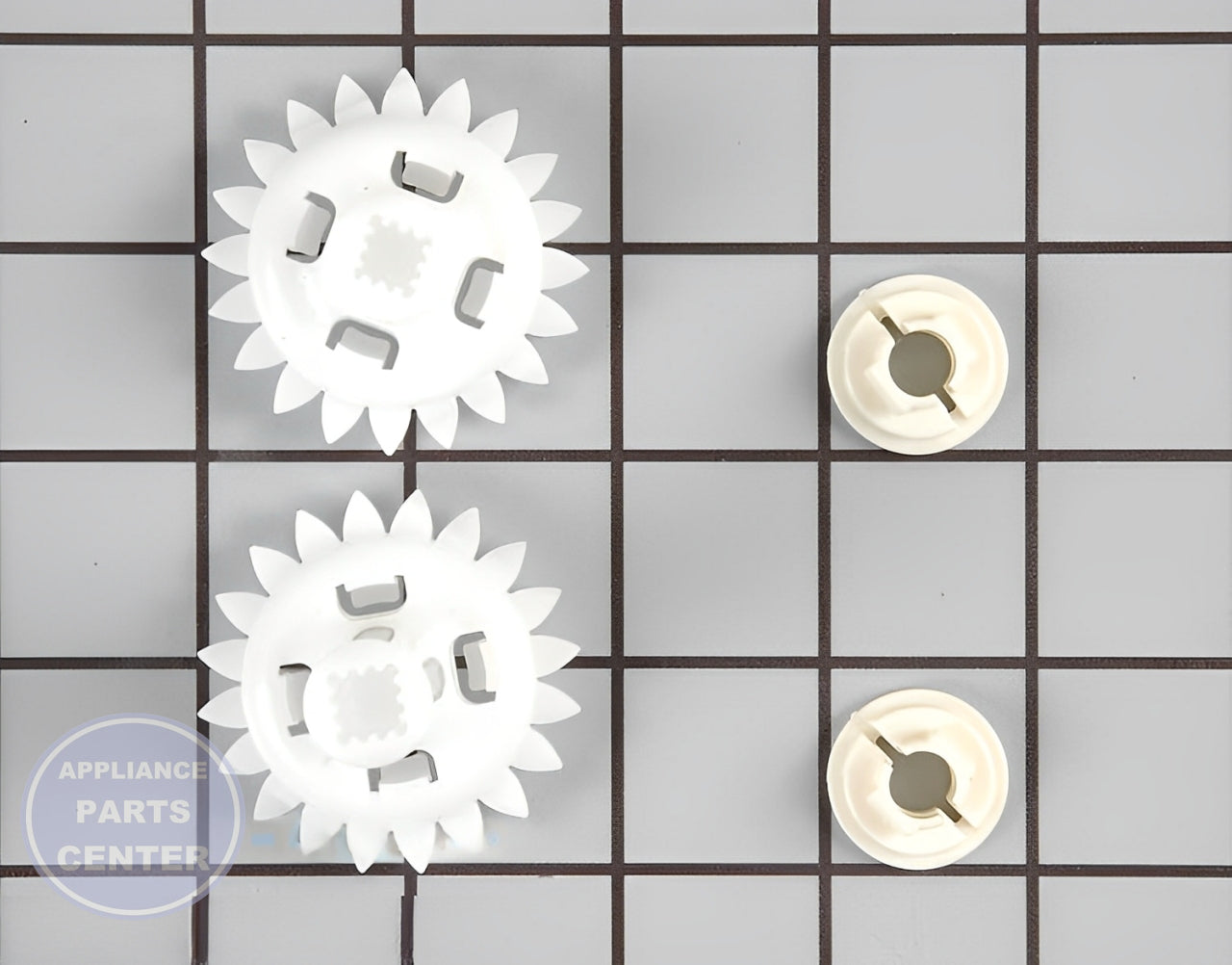 WHIRLPOOL REFRIGERATOR DRAWER GEAR KIT 12002497 - Main view showing enhanced functionality for various WPL models