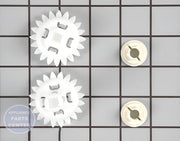WHIRLPOOL REFRIGERATOR DRAWER GEAR KIT 12002497 - Main view showing enhanced functionality for various WPL models