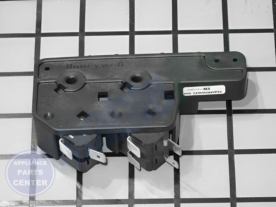 AMANA INTERLOCK SWITCH KIT 12002636 - Installation in specific model showing mounting points