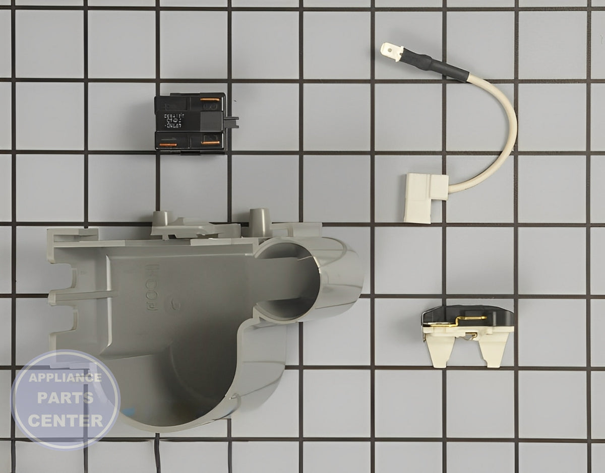 OVERLOAD/RELAY KIT 12002794 - Side view with precise measurements
