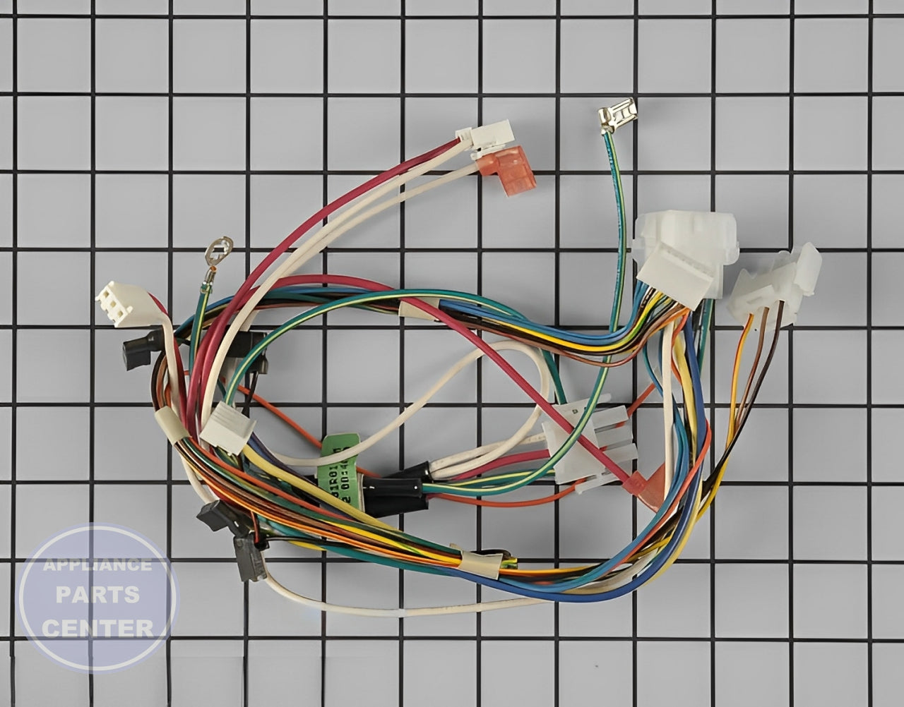 WHIRLPOOL REFRIGERATOR ELECTRONIC CONTROL BOARD 12002799 - Main view showing circuit design for Whirlpool 67001358