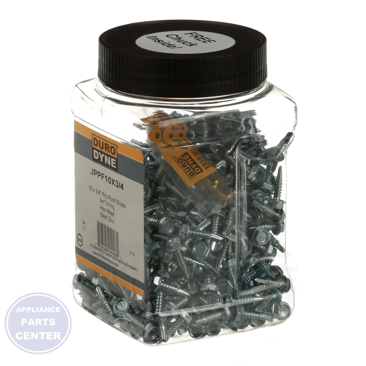 Pro Point Sheet Metal Screws 12008 - Detailed view of precision-formed drill point