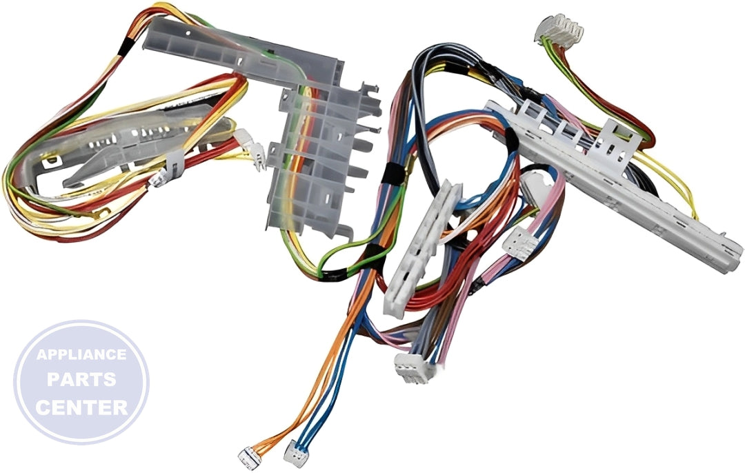 BOSCH DISHWASHER CABLE HARNESS 12008383 - Main view showing power connectivity for BOSCH SHX68T55UC/07 and SHEM63W55N/01