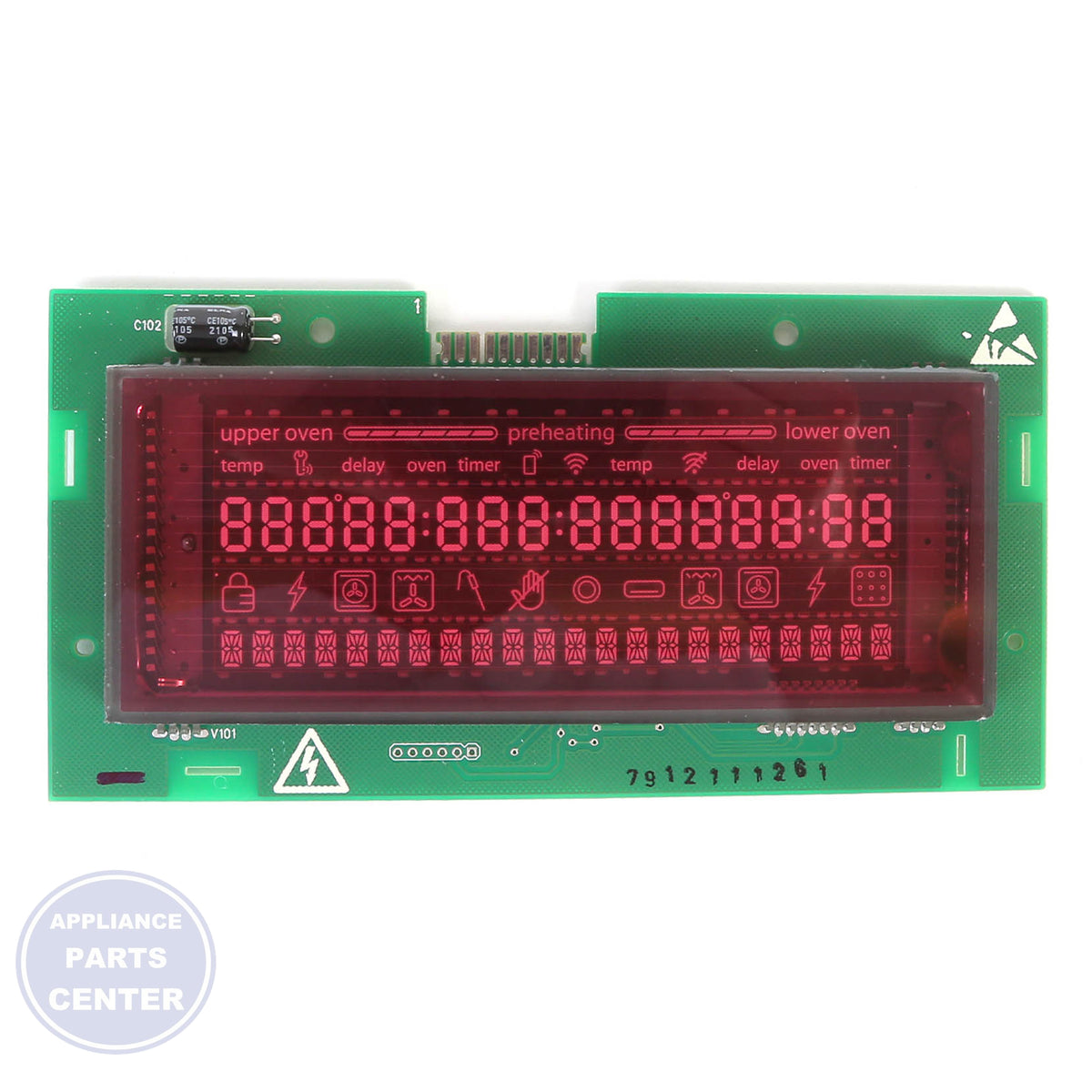 BSH DISPLAY MODULE 12029207 - Main view showing clear display for BSH models