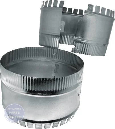Sheet Metal Snap Collar 120SC18 - Main view showing seamless transition for M80-261