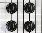 WHIRLPOOL INFINITE SWITCH KNOB KIT (SET OF 4) 12200034 - Main view showing durable knobs for WPL models