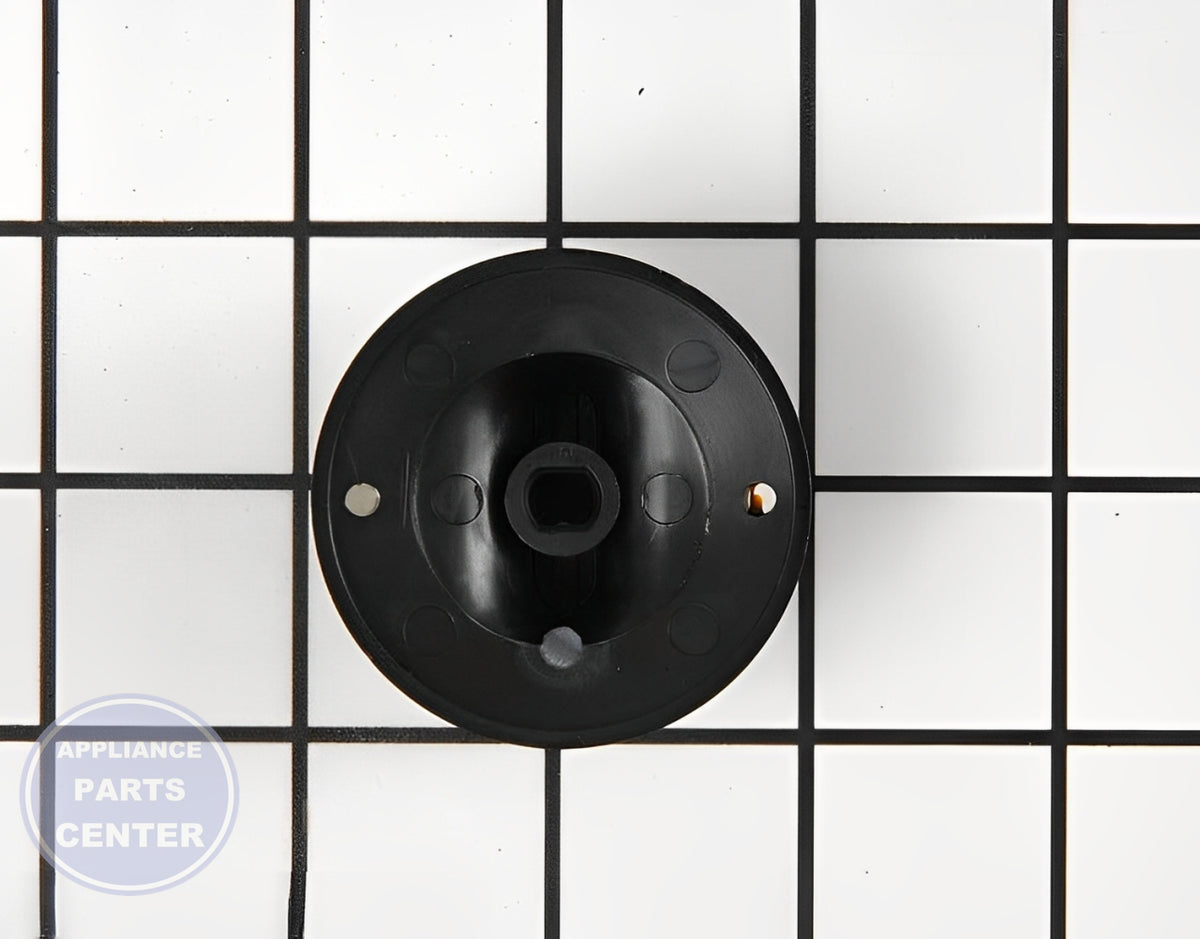 WHIRLPOOL INFINITE SWITCH KNOB KIT (SET OF 4) 12200034 - Side view with precise measurements