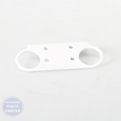 Whirlpool STOP-DOOR (STAKE$ PIN) 12968202W - Installation in compatible model showcasing key mounting points