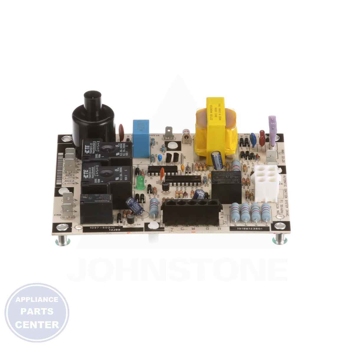 Control Board 12J99 - Detailed view of circuit board technical details