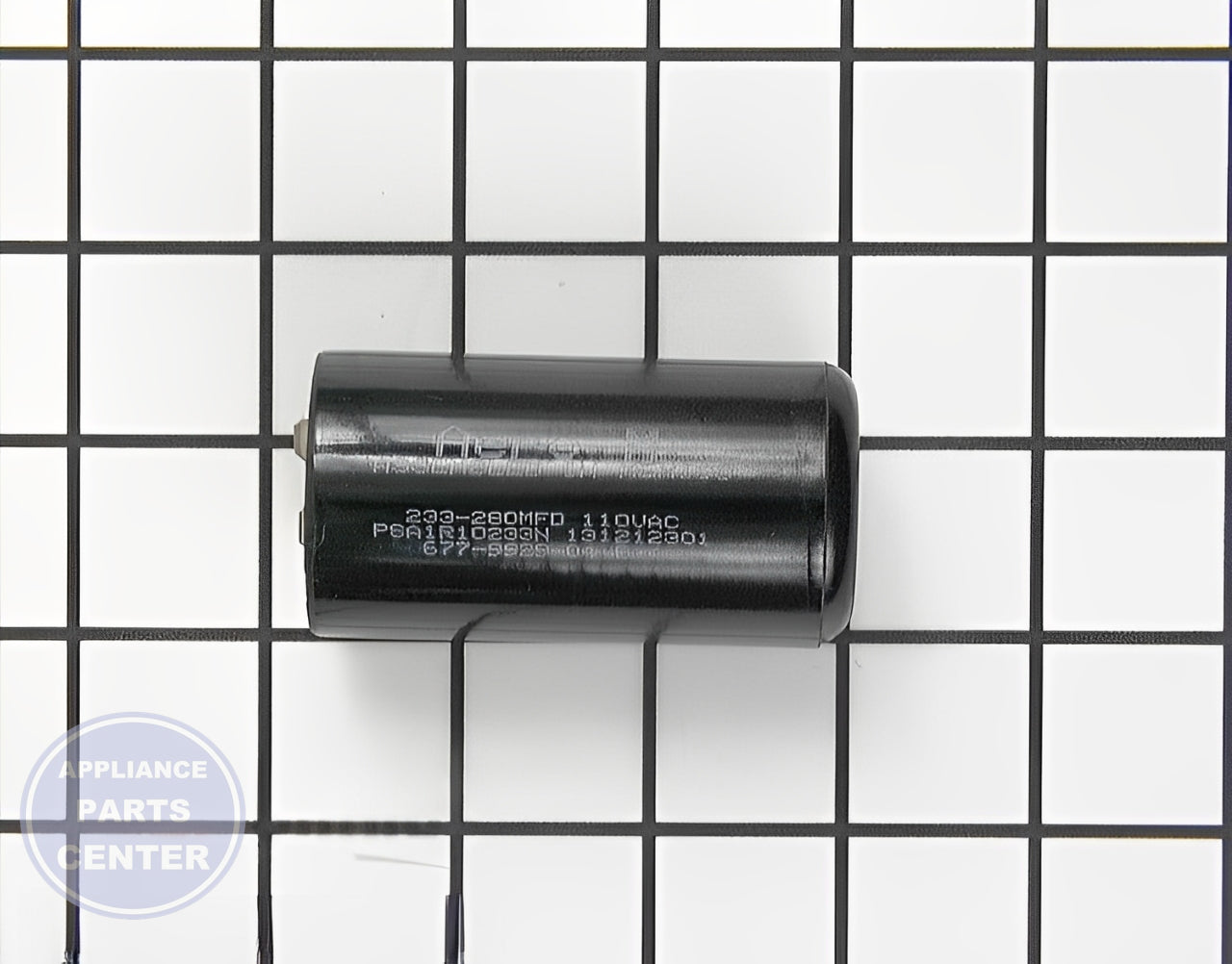 FRIGIDAIRE Washer Capacitor Motor 131212301 - Main view showing motor compatibility for WCI models