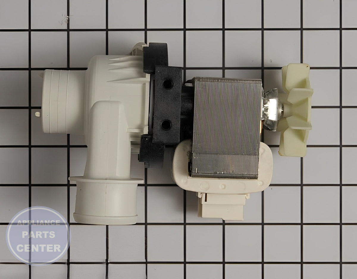 Frigidaire Drain Pump 131268401 - Installation in Kenmore model showing key mounting points