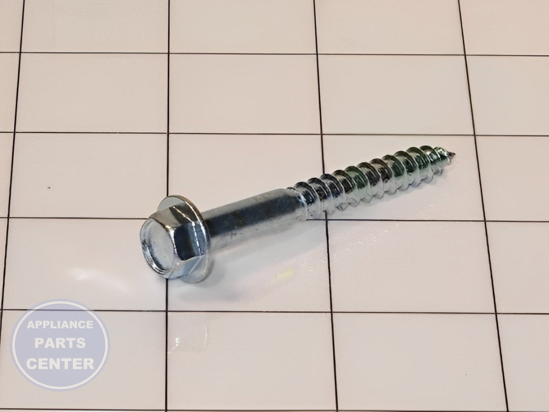FRIGIDAIRE SCREW 131303900 - Side view with precise measurements