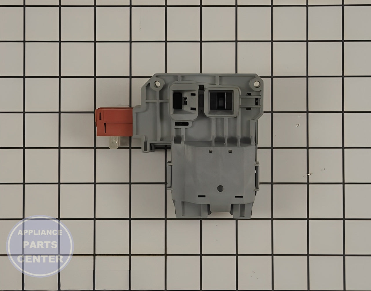 FRIGIDAIRE WASHER DOOR LOCK AND SWITCH ASSEMBLY 131763256 - Detailed view of durable latch mechanism