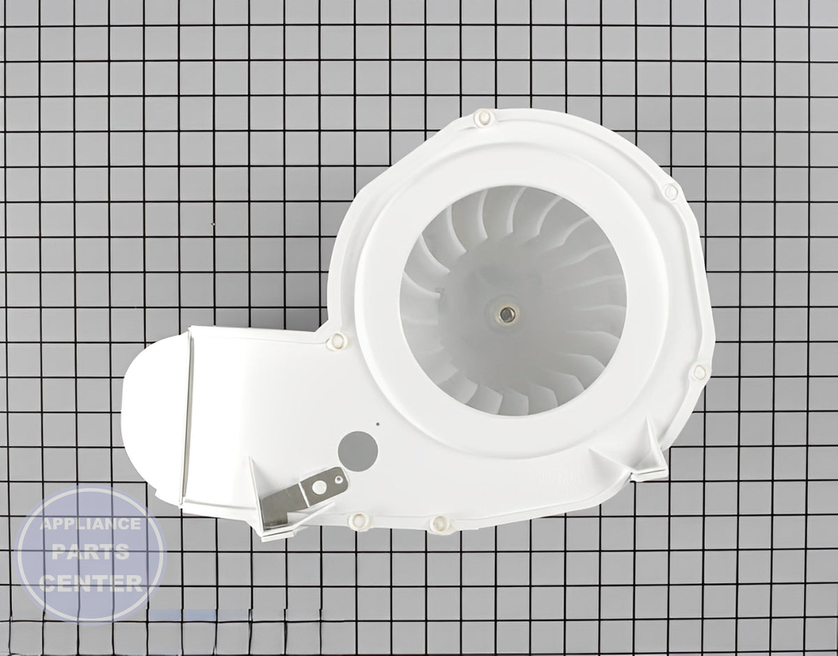 FRIGIDAIRE DRYER BLOWER WHEEL AND HOUSING ASSEMBLY 131775600 - Main view showing efficient airflow for WCI Dryer models