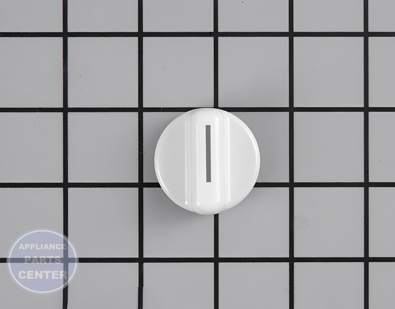 FRIGIDAIRE CONTROL KNOB, WHITE 131858004 - Main view showing control functionality for various models