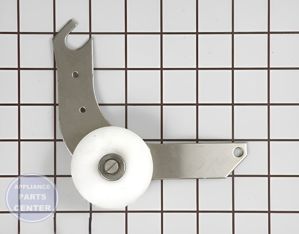 FRIGIDAIRE WASHER IDLER PULLEY ASSEMBLY 131863007 - Main view showing sturdy pulley for various models