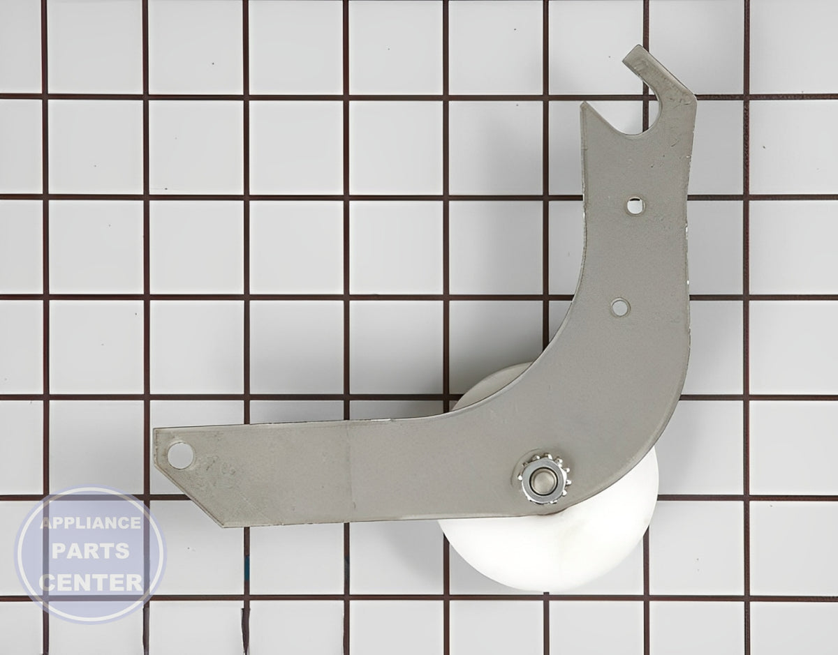 FRIGIDAIRE WASHER IDLER PULLEY ASSEMBLY 131863007 - Detailed view of durable pulley