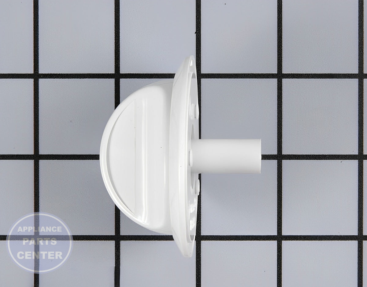 FRIGIDAIRE DRYER TIMER KNOB WHITE - Detailed view of high-quality construction