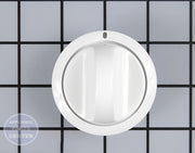 FRIGIDAIRE DRYER TIMER KNOB WHITE - Main view showing time control for various FRIGIDAIRE models